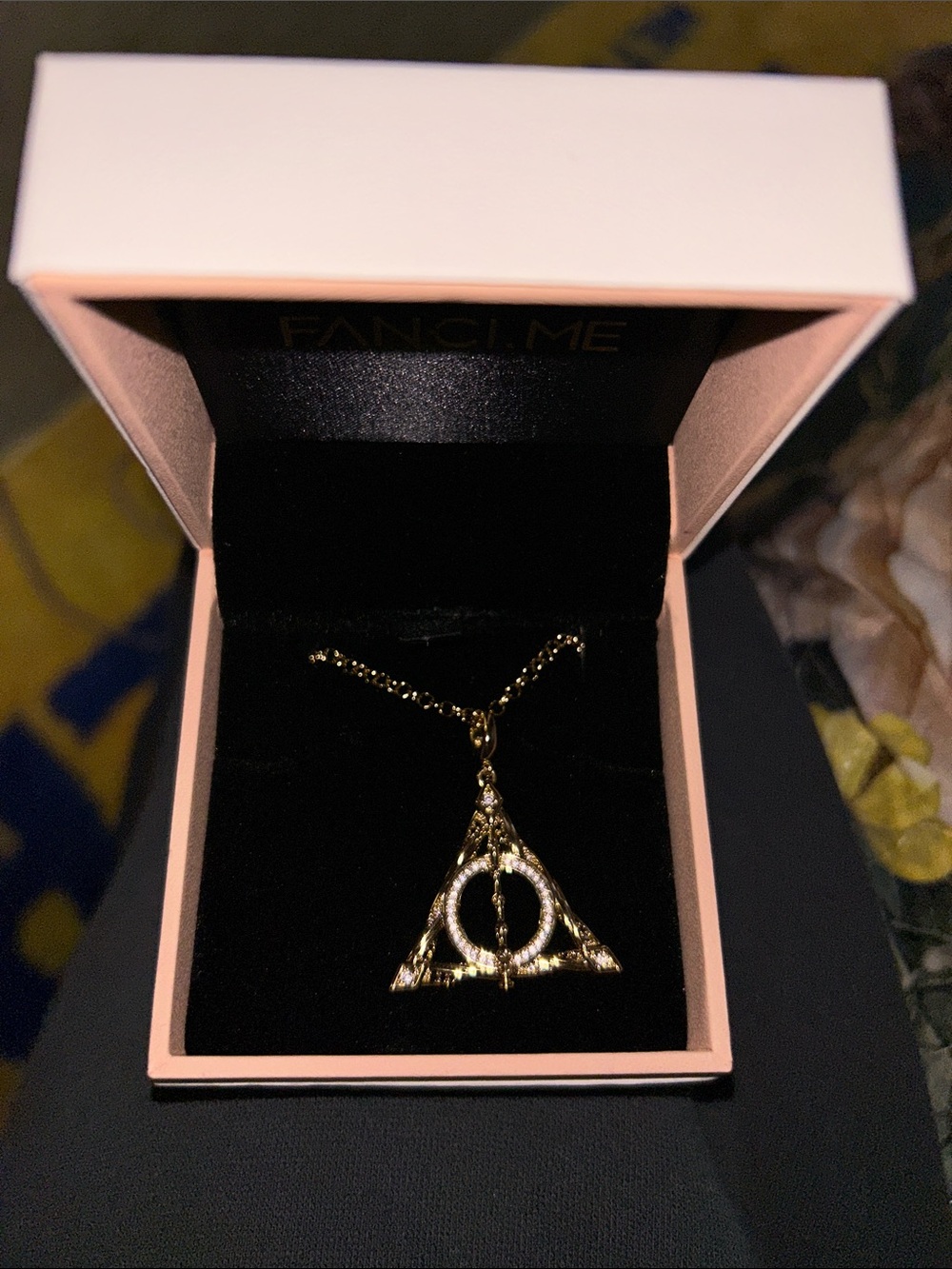 Warner Bros. Harry Potter Necklace Box in Brown & Gold - Picture 4 of 5